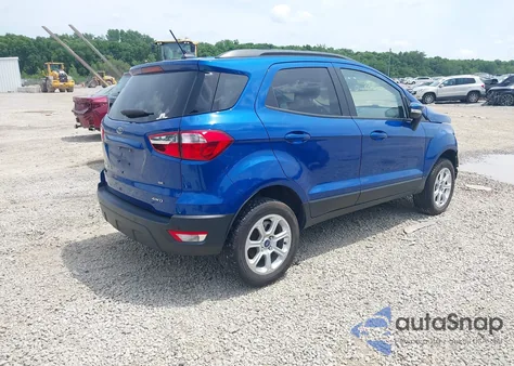 2021 Ford Ecosport Se from USA, damaged, VIN MAJ6S3GLXMC427038